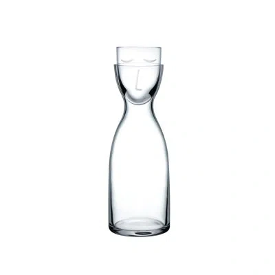 Nude Mr. & Mrs. Night Lead Free Crystal Night Water Set In Clear