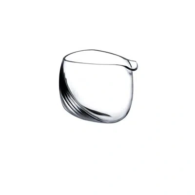 Nude Olea Lead Free Crystal Gravy Boat In Clear