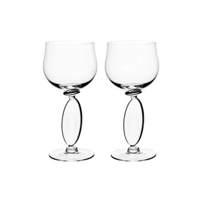 Nude Omnia Dripping Drops Glasses No.3 In Clear
