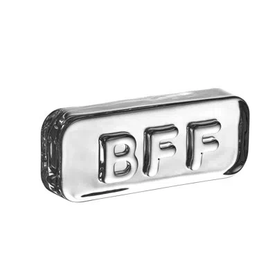 Nude Paroles Paroles Paperweight: Bff In Clear