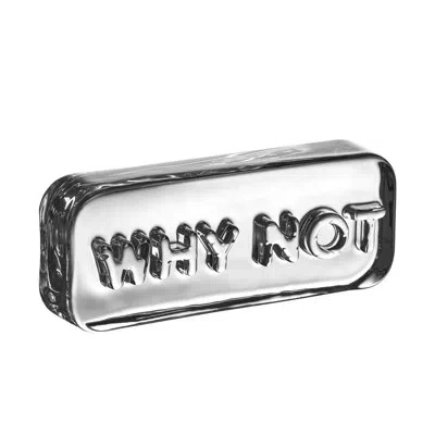 Nude Paroles Paroles Paperweight: Why Not In Clear