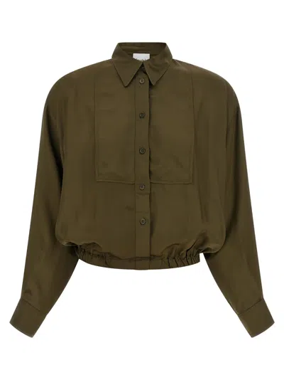 NUDE PLASTRON SHIRT