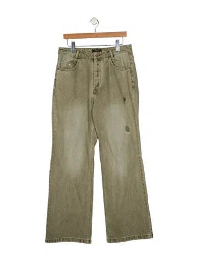 Pre-owned Nude Project Relaxed Fit Jeans In Green