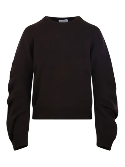 Nude Raglan-sleeve Sweater In Brown