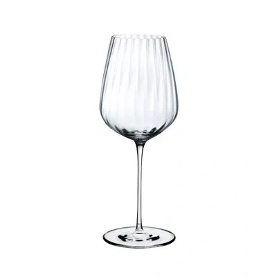 Nude Round Up Set Of 2 Red Wine Glasses In Clear