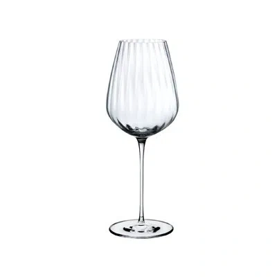 Nude Round Up Set Of 2 White Wine Glasses In Clear