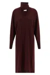 Nude Scarf Dress In Multi