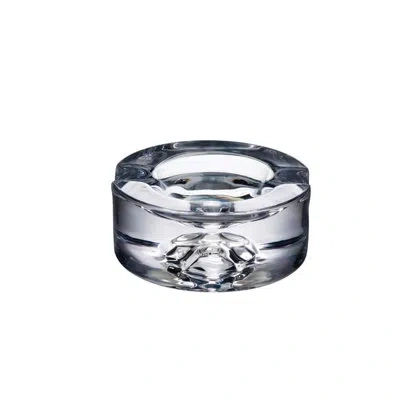 Nude Shade Lead Free Crystal Cigar Ashtray In Clear
