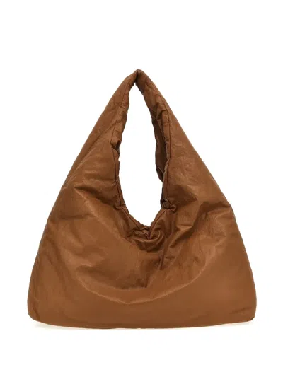 Nude Shoulder Bag In Braun