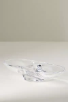 Nude Silhouette 2-cup Curved Compartment Tray In Transparent