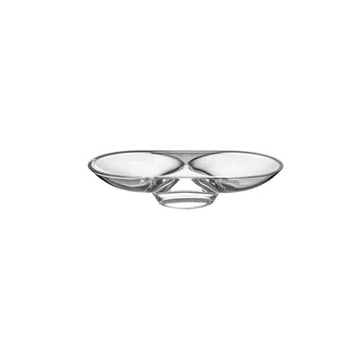 Nude Silhouette Nut Bowl In Clear