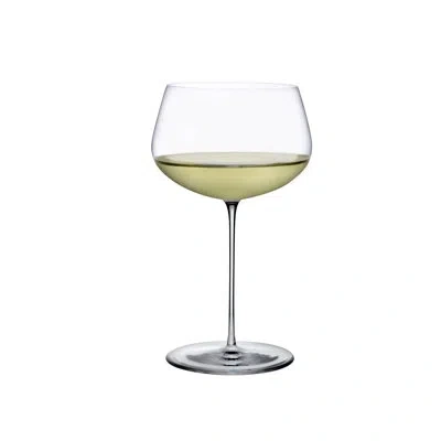 Nude Stem Zero Full Bodied White Crystal Wine Glass In Clear