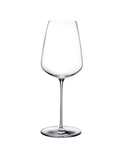 Nude Stem Zero Stemware Ion Shielding Delicate White Wine Glass In Transparent