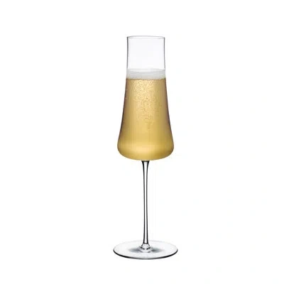 Nude Stem Zero Volcano Champagne Glass In Clear