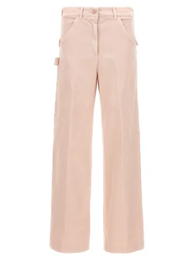 NUDE STRAIGHT LEG COTTON CARGO PANTS