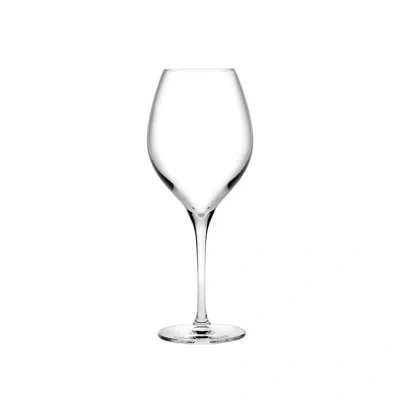 Nude Vinifera Set Of 2 Lead-free Crystal Red Wine Glasses 450 Cc In Clear