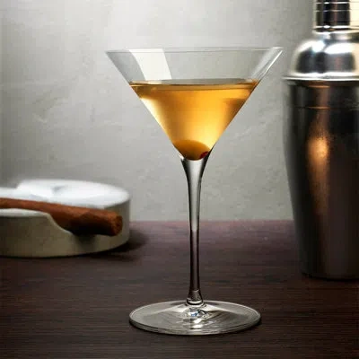 Nude Vintage 10 Oz. Martini Glasses In Clear