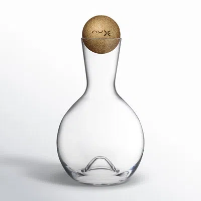 Nude Vintage Wine Decanter With Cork Stopper In Clear
