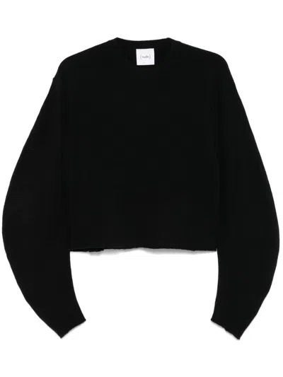 Nude Black Crewneck Sweater