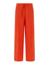 Nude Viscose Pants Tailored Belt Loops Pockets In Animal Print