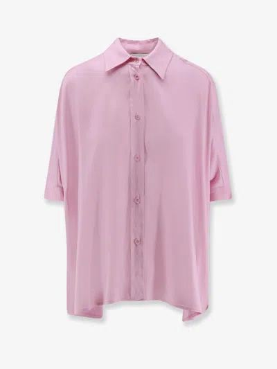 Nude Viscose Shirt In Pink