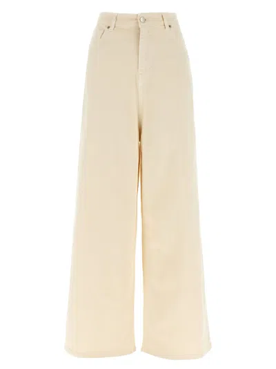 NUDE WIDE LEG JEANS