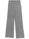 Nude Knitted Trousers In Grey
