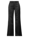 Nude Woman Pants Black Size 4 Cotton, Viscose