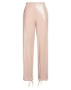 Nude Woman Pants Blush Size 8 Polyester, Polyamide In Pink