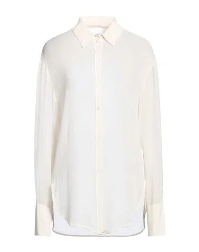 Nude Woman Shirt Off White Size 10 Viscose