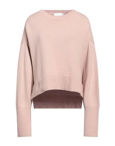 Nude Woman Sweater Blush Size 8 Wool, Viscose, Polyamide, Cashmere In Pink