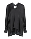 Nude Woman Top Black Size 6 Polyester