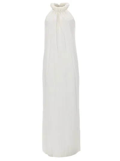 Nude Women's Mini Cotton Dress In White