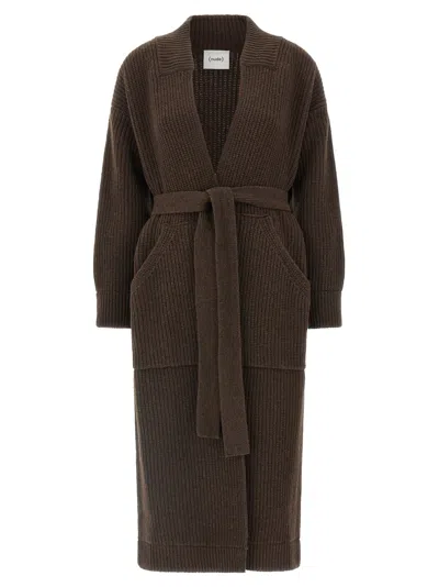 Nude Wool Coat In Brown