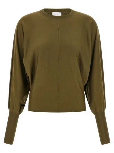 Nude Wool Sweater In Green