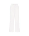 Nudea Women's The Classic Trouser - Cotton White In Cotton White