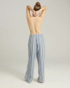 Nudea The Classic Trouser In Pink Stripe