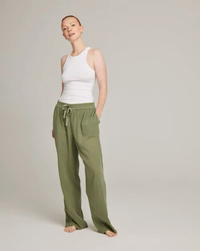 Nudea The Classic Trouser In Sage