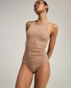 Nudea The Organic Cotton Classic Tank In Brown