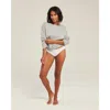 Nudea The Organic Cotton Easy Does It Bralette In White