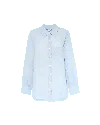 Nudea Women's Blue The Midi Shirt - Sky In Blue