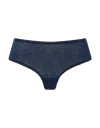 Nudea Women's Blue The Sheer Deco Hipster Brief - Navy In Blue