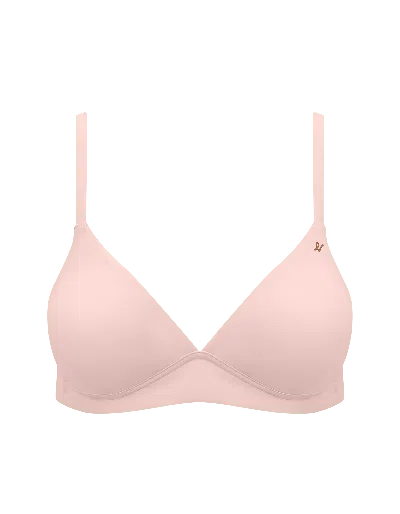 Nudea Women's Pink / Purple The Stretch Easy Does It Bralette - Blush Pink In Pink/purple