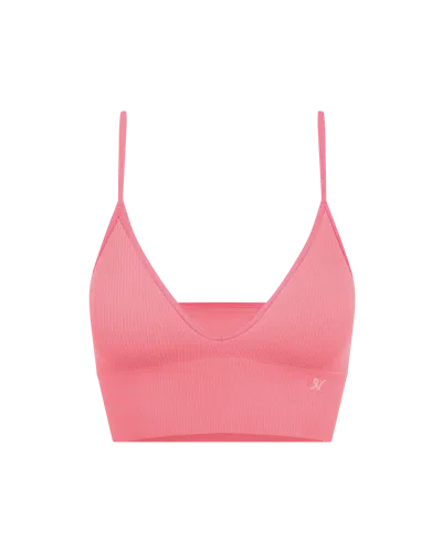 Nudea Women's Pink / Purple The Tencel™ Seamless Bralette - Rose Pink In Pink/purple