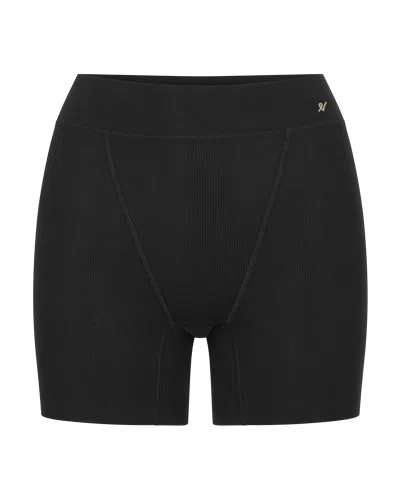 Nudea Women's The Organic Cotton Boyfriend Boxer - Black