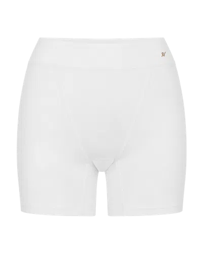 Nudea Women's The Organic Cotton Boyfriend Boxer - Cotton White