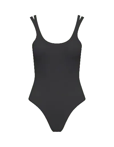 Nudea Women's The Organic Cotton Classic Bodysuit - Black
