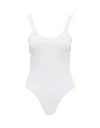 Nudea Women's The Organic Cotton Classic Bodysuit - Cotton White