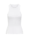Nudea Women's The Organic Cotton Classic Vest - Cotton White In White