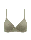 Nudea Women's The Stretch Easy Does It Bralette - Sage Green In Green